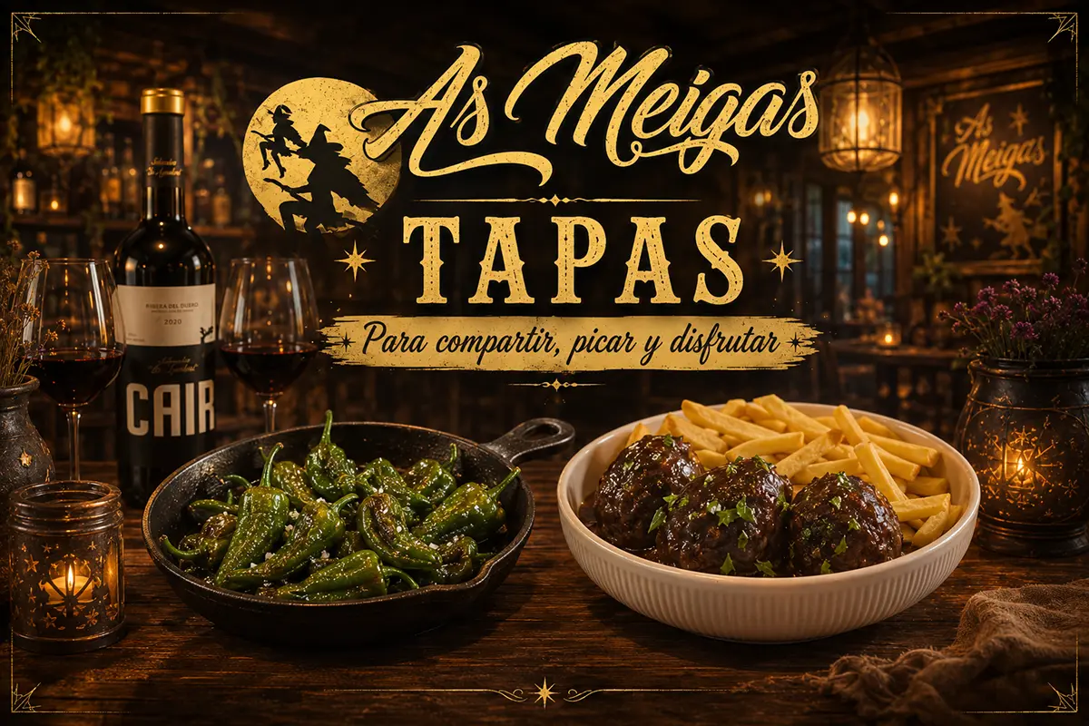 tapas y entrantes as meigas